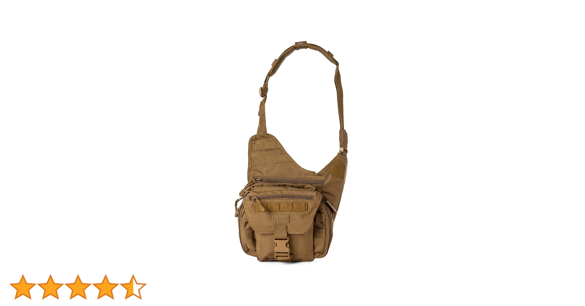 5.11タクティカル プッシュパック ショルダーバッグ 6L ブラック 5.11 Tactical® PUSH Pack 6L | Compact and Durable Carryall